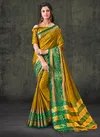 Aura Zarish Nx Yellow Casual Wear Cotton Silk Saree Catalog